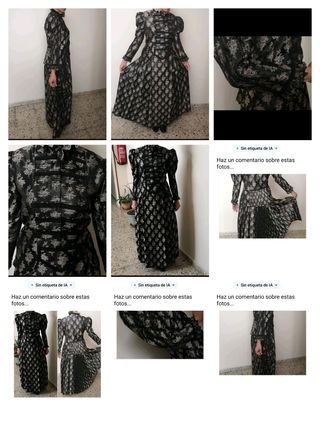 Traje de Baturra, de Gala Artesano Negro