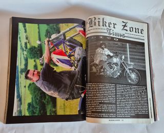 Revista Biker Zone Años 90 Coleccionable Motos