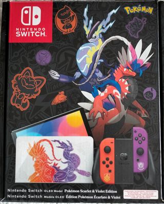 Nintendo Switch OLED Pokémon Scarlatto e Violetto