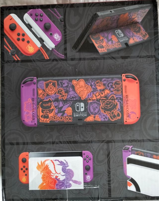 Nintendo Switch OLED Pokémon Scarlatto e Violetto