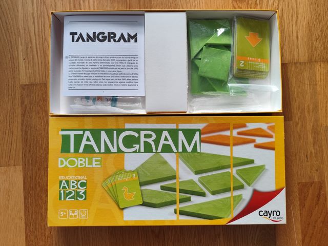 Tangram Doble Educativo ABC 123