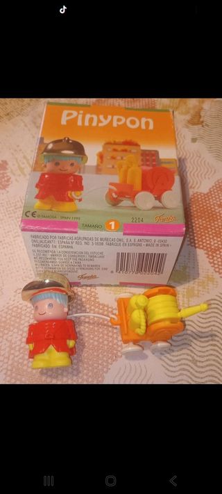 Pinypon Bombero Famosa 1995