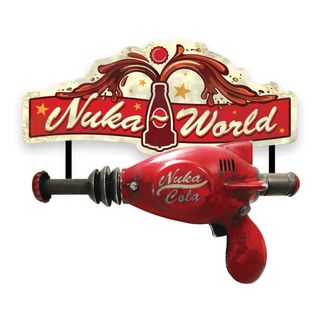 Fallout Nuka World Thirst Zapper & Plaque