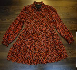 Vestido babydoll Bershka