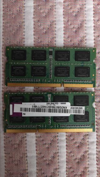 Memoria RAM para Portátil