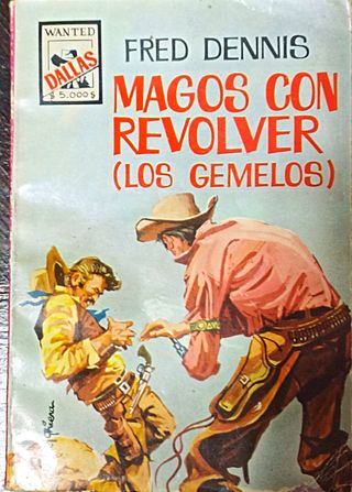 Lote de 7 Novelas antiguas del Oeste (NV20)