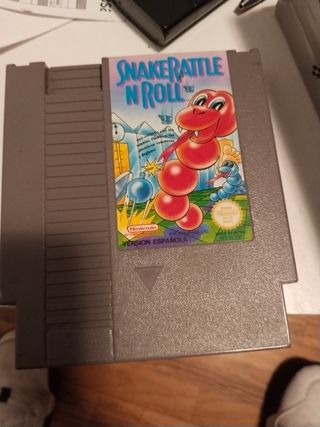 Cartucho NES Snake Rattle 'n' Roll