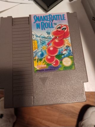 Cartucho NES Snake Rattle 'n' Roll