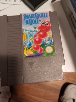 Cartucho NES Snake Rattle 'n' Roll