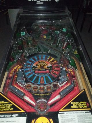 Pinball High Speed Williams (Untested,Sin Probar)