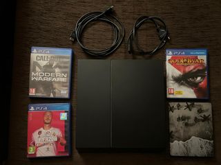 PS4 1TB (PlayStation 4) Negra + Juegos