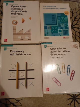 LIBROS DE GESTION ADMINISTRATIVA 2° GRADO MEDIO
