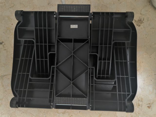 Reposapiés ergonómico con rodillos