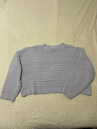 Jersey lila tejido