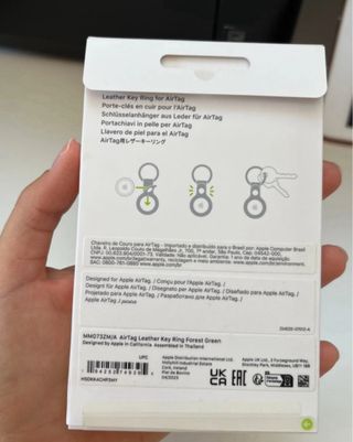 Portachiavi Apple AirTag Turchese Nuovo