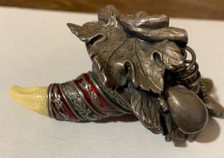 Cornucopia Magrino in argento e smalto