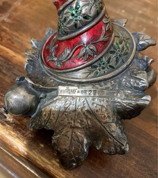 Cornucopia Magrino in argento e smalto