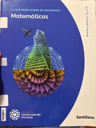 Matemáticas aplicadas a las Ciencias Sociales I
