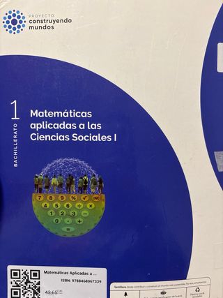 Matemáticas aplicadas a las Ciencias Sociales I