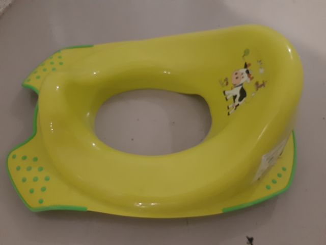 Reductor WC infantil con dibujo de vaca