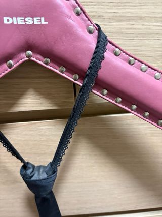 Corbata Mujer Diesel Negra