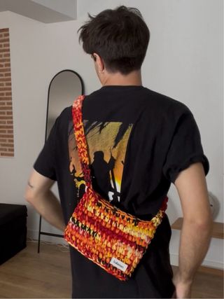 Bolso Kabosio tejido multicolor