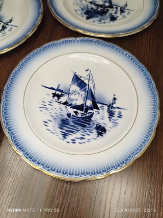 12 Platos Postre Dinoise ST.AMAND Franceses