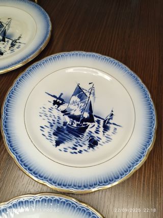 12 Platos Postre Dinoise ST.AMAND Franceses