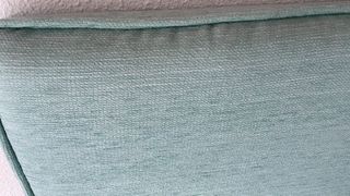 Cabecero tapizado en chenilla verde agua (solo 1)