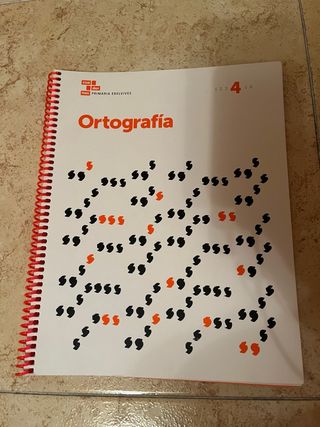 Cuadernos Ortografía 4 primaria