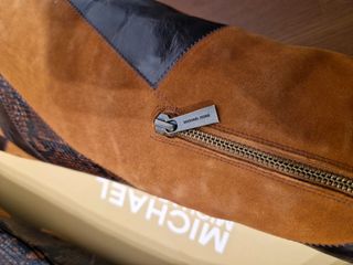 Stivali con tacco,pelle,marrone,Michael Kors, N.39