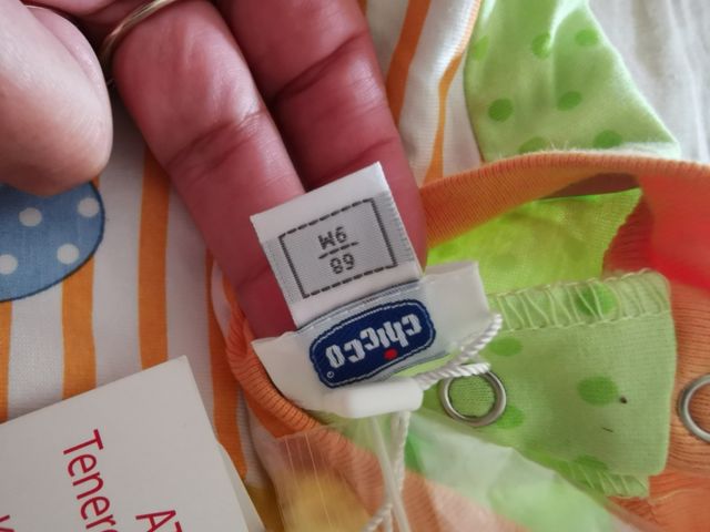 Tutina Chicco cotone unisex nuova! 