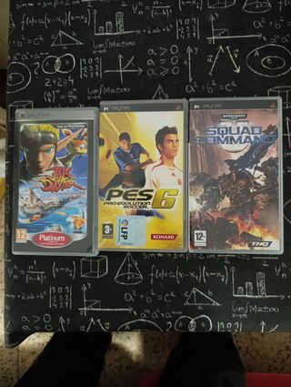 Juegos PSP: Jak and Daxter, PES 6, Warhammer
