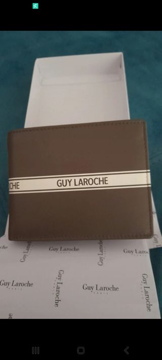 Cartera caballero Guy Laroche sin usar