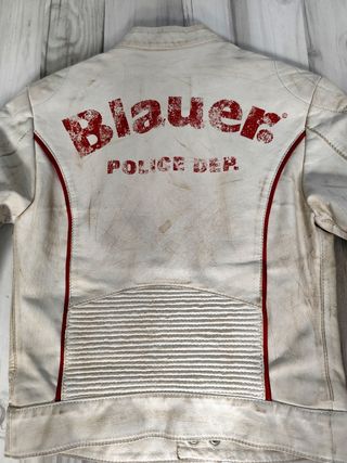 Chaqueta Blauer efecto gastado Talla S