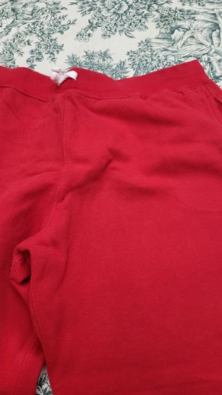Pantalón chándal niño rojo