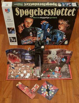 Brivido gioco da tavolo MB anni '80