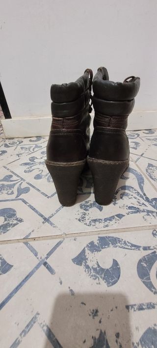 Botines de Piel Panamá Jack Marrones