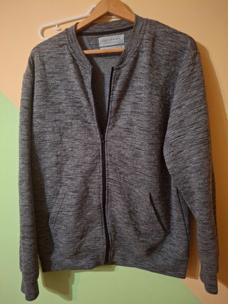 Sudadera Zara Chico Gris