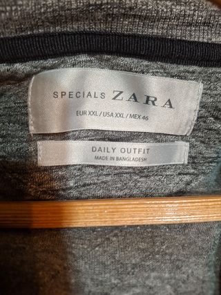 Sudadera Zara Chico Gris