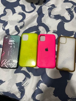 Fundas iPhone 11 / XR (4 unidades)