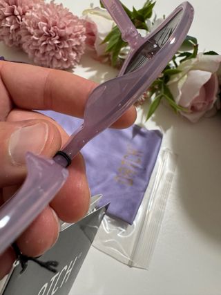 Occhiali Datch specchiati viola lilla