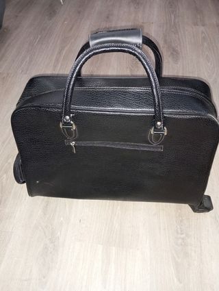Bolsa de viaje vintage con ruedas