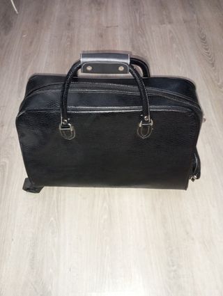 Bolsa de viaje vintage con ruedas