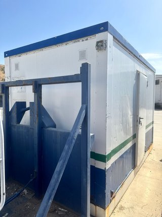 Módulo caseta BAÑOS 4m de largo
