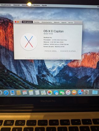MacBook Pro 13 2011 Plata