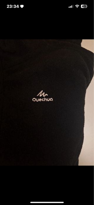 Forro polar Quechua negro