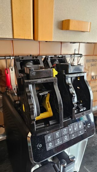 Unidad de elaboración cafetera