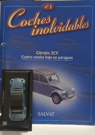 Citroën 2CV escala 1/43 con fascículo