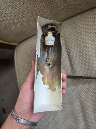 Bellissima Rara Lampada Stile Ministeriale